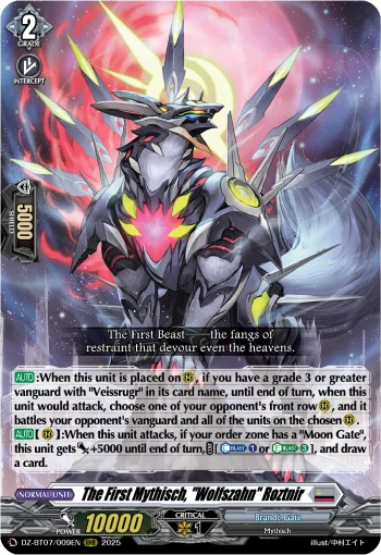 The First Mythisch, "Wolfszahn" Roztnir
