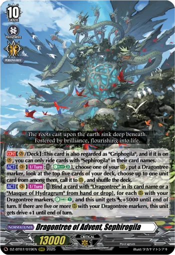 Dragontree of Advent, Sephirogila
