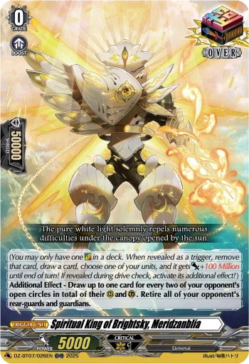 Spiritual King of Brightsky, Meridzanblia