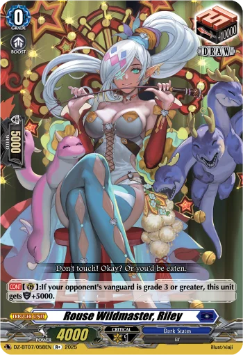 Rouse Wildmaster, Riley