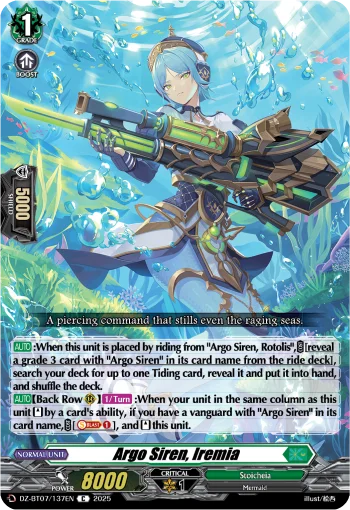 Argo Siren, Iremia