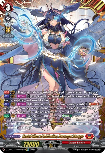 Sealed Blaze of Arbitration, Bavsargra Aksayya