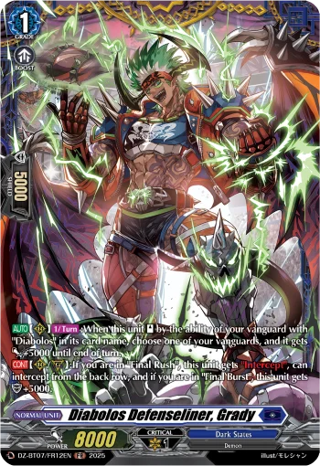 Diabolos Defenseliner, Grady