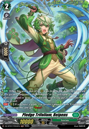 Pledge Trifolium, Reipens