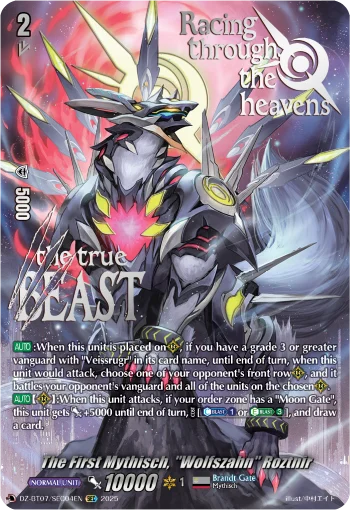 The First Mythisch, "Wolfszahn" Roztnir