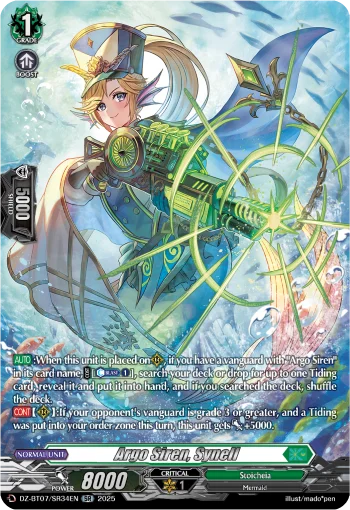 Argo Siren, Synell