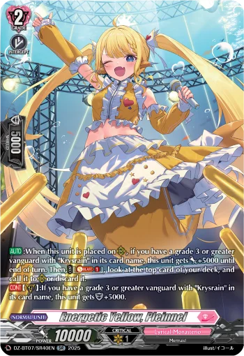 Energetic Yellow, Pleinnel