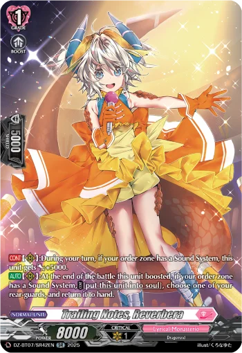 Trailing Notes, Reverbera