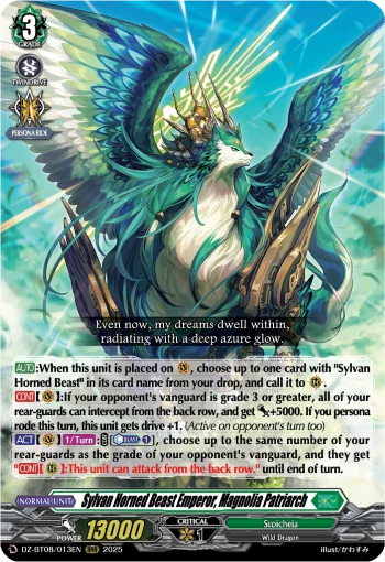 Sylvan Horned Beast Emperor, Magnolia Patriarch
