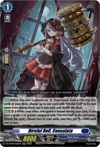 Direful Doll, Consolata
