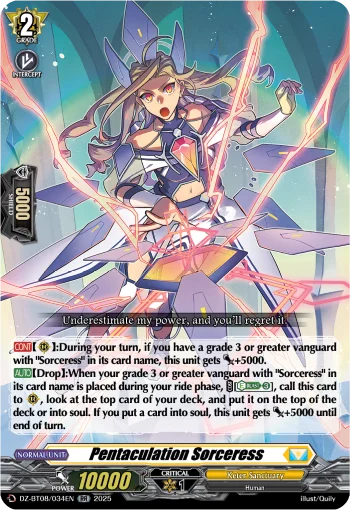Pentaculation Sorceress