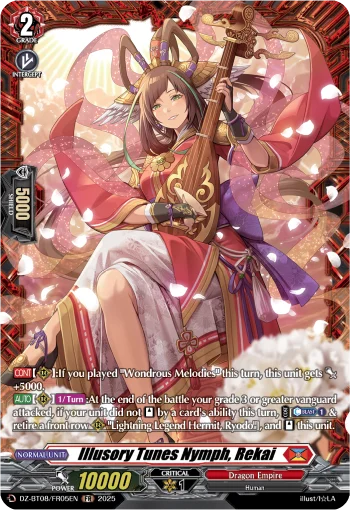 Illusory Tunes Nymph, Rekai