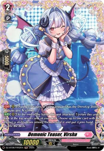 Demonic Teaser, Virsha