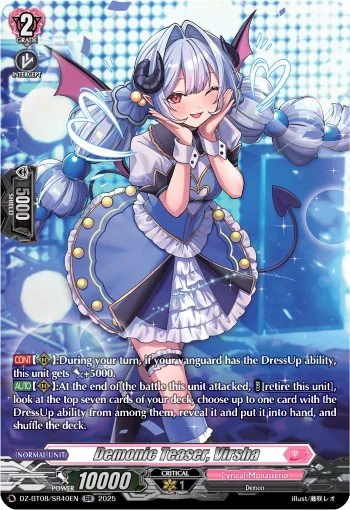 Demonic Teaser, Virsha