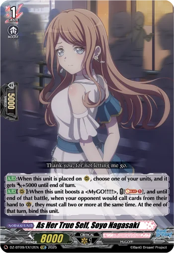 As Her True Self, Soyo Nagasaki