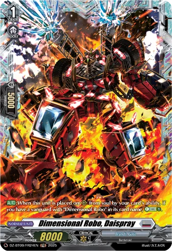 Dimensional Robo, Daispray