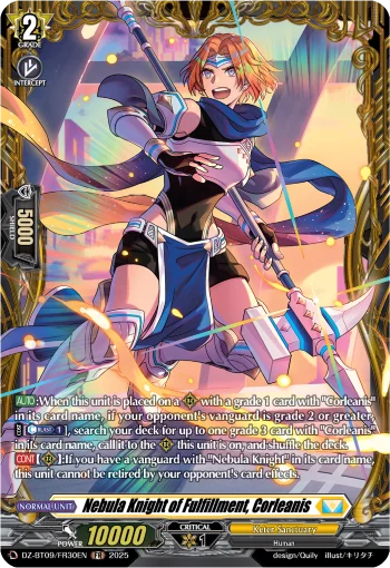 Nebula Knight of Fulfillment, Corleanis
