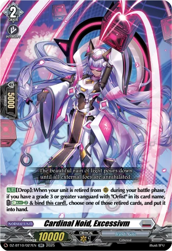 Cardinal Noid, Excessivm