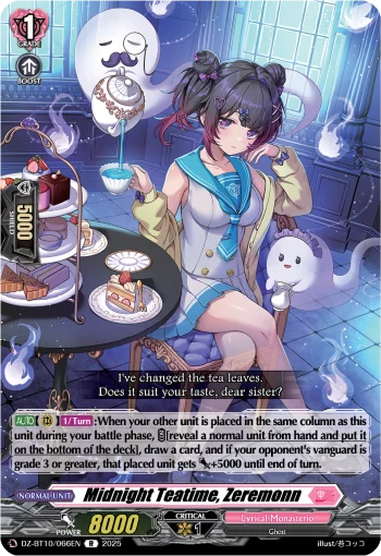 Midnight Teatime, Zeremonn