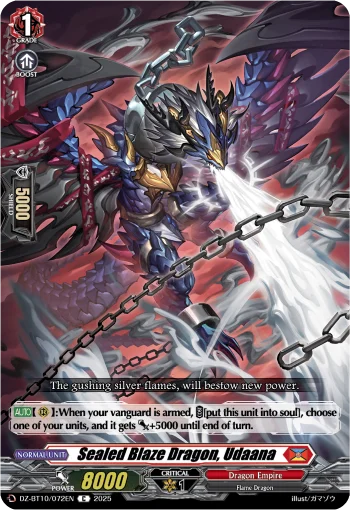 Sealed Blaze Dragon, Udaana
