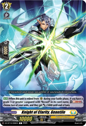 Knight of Clarity, Genetile
