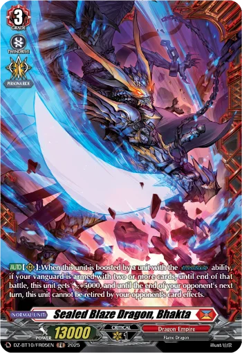 Sealed Blaze Dragon, Bhakta