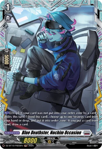 Blue Deathster, Nochim Occasion