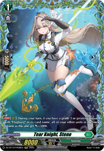 Tear Knight, Steno
