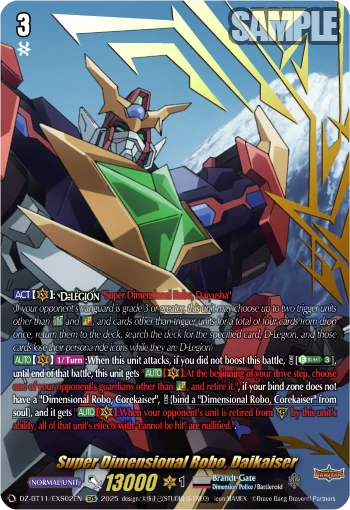 Super Dimensional Robo, Daikaiser