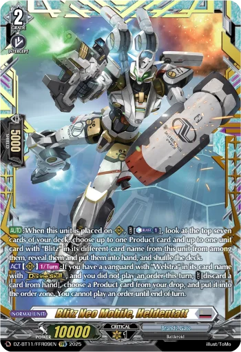 Blitz Neo Mobile, Heldentatt