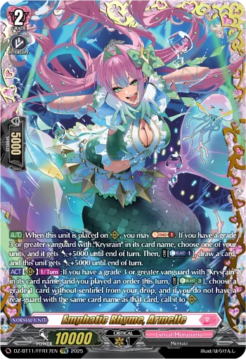 Emphatic Rhyme, Armelle