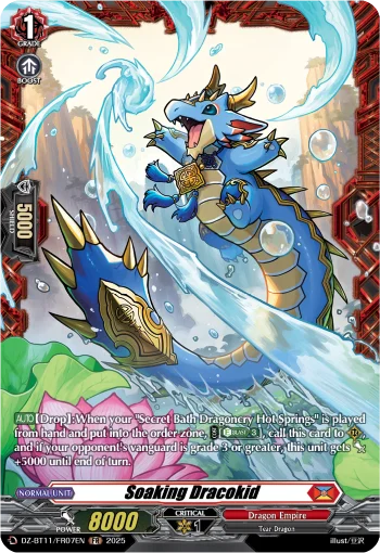 Soaking Dracokid