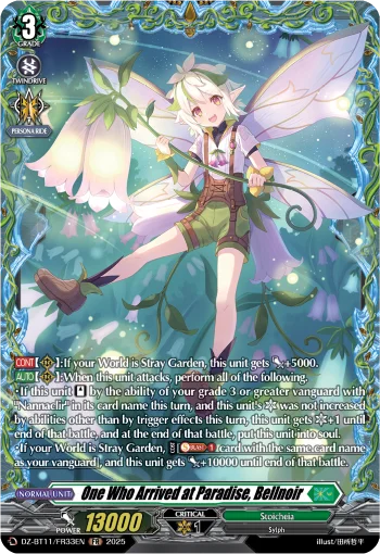 One Who Arrived at Paradise, Bellnoir
