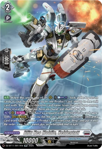 Blitz Neo Mobile, Heldentatt
