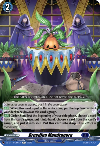 Breeding Mandragora