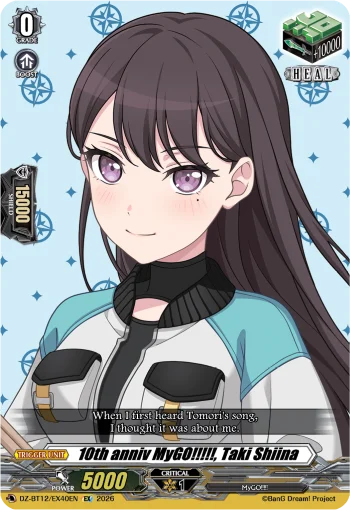 10th anniv MyGO!!!!!, Taki Shiina