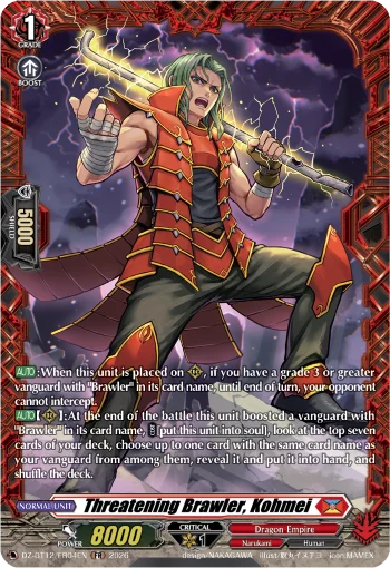 Threatening Brawler, Kohmei