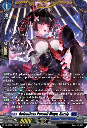 Relentless Pursuit Mage, Razzly