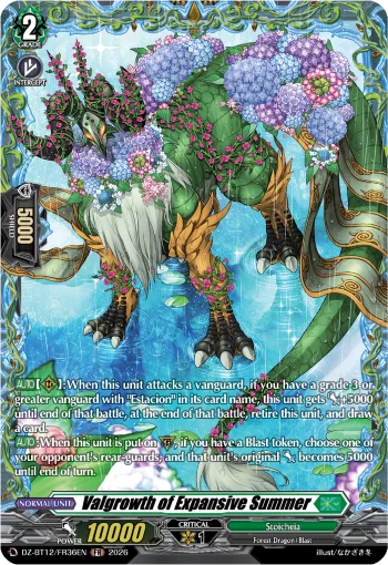 Valgrowth of Expansive Summer