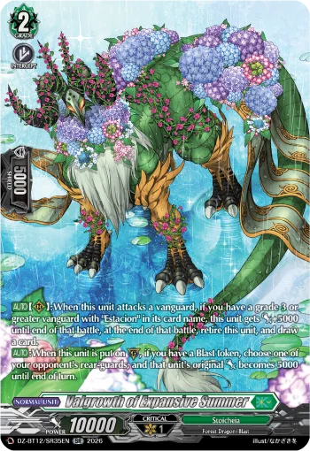 Valgrowth of Expansive Summer