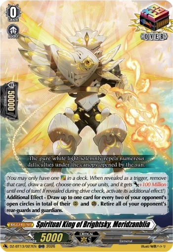Spiritual King of Brightsky, Meridzanblia