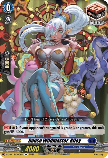 Rouse Wildmaster, Riley