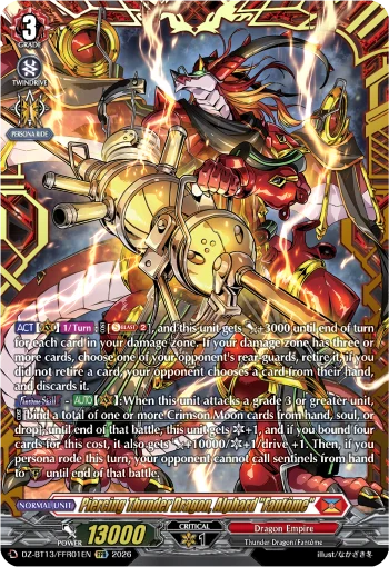 Piercing Thunder Dragon, Alphard "Fantôme"