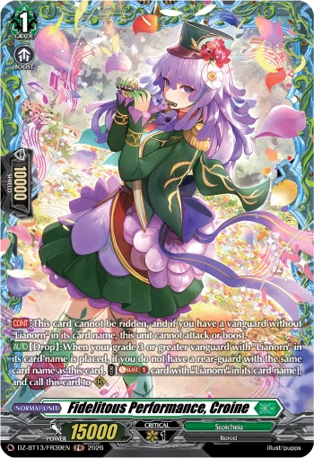 Fidelitous Performance, Croine