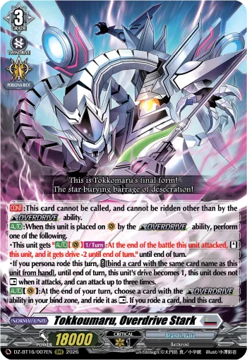 Tokkoumaru, Overdrive Stark