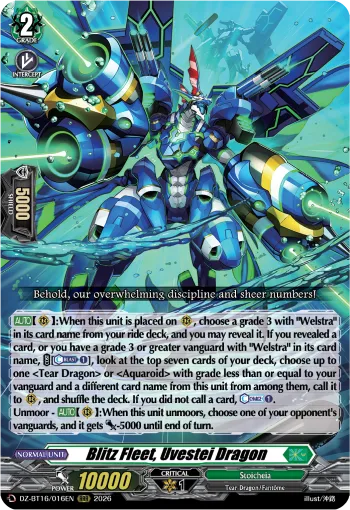 Blitz Fleet, Uvestei Dragon