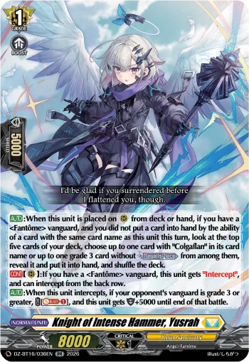 Knight of Intense Hammer, Yusrah