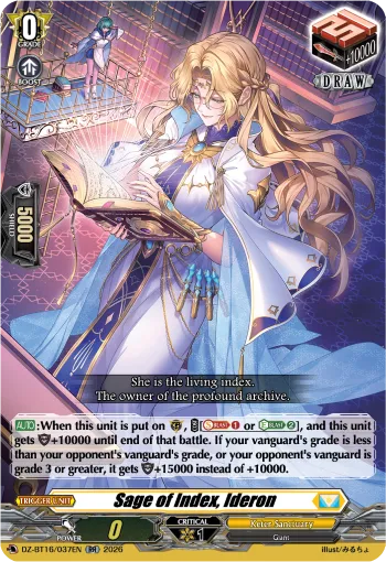 Sage of Index, Ideron