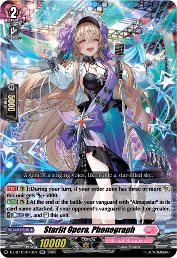 Starlit Opera, Phonograph