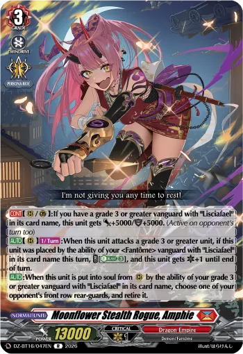Moonflower Stealth Rogue, Amphie